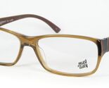 Mad in Italy ALDO M04 TRANSPARENT PEANUT BROWN EYEGLASSES GLASSES 55-15-... - $66.81