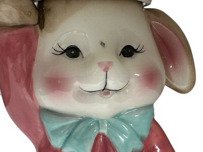 Mr Christmas Cottontail Easter Bunny Plate Cake Stand Lighted Pie Rabbit 10.5” Item image 5