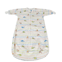 CARTER’S JOHN LENNON REAL LOVE  FLEECE SLEEP SACK 0-3-6 Baby White Animals - £15.63 GBP