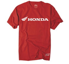 Factory Effex Men&#39;s Honda Horizontal Tee Shirt Red L - $29.95