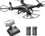 Holy Stone Hs110D Fpv Rc Drone With 120°Wide-Angle Wifi Quadcopter With ... - $116.99
