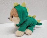 Gund Itty Bitty Boo Boo-Rex 4&quot; Plush Green Dinosaur Costume Cute Puppy D... - £11.58 GBP