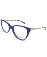 Etnia Eyeglasses Frames BATON ROUGE BLGD Shiny Blue Matte Gold Cat Eye 5... - $111.99