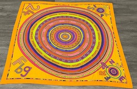 Authentic Hermes Scarf - Tohu Bohu GM - Citrus - $999.00