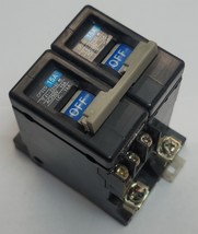 Fuji Electric CP32D Circuit Breaker, 15 Amp, 250 VAC, Din-Rail Mount , 2... - $13.33 CAD