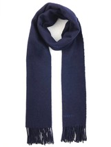 Vintage Authentic Hermes Scarf Muffler Wool Cashmere Shawl Classic Wrap Winter P - £108.55 GBP