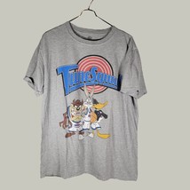 Looney Tunes Mens Shirt Large Space Jam Tune Squad Bugs Legacy Gray Casual  - $14.96