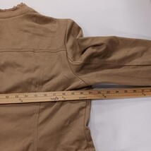 Apt 9 Stretch RN#73277 Women’s Brown Hook & Loop Clasp Closure Jacket Size Large image 5