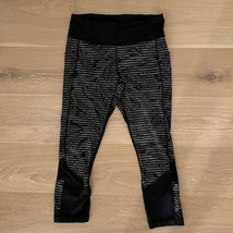 Lululemon Pace Rival Crop Full-On Luxtreme Leggings Stripe Play Slate Bl... - $44.99