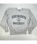 George Washington University Sweatshirt Champion Reverse Weave Small Vin... - £23.02 GBP