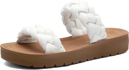 Women&#39;s Braided Flat Sandals  - $55.39
