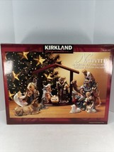 Kirkland Signature Costco 12 Piece Porcelain Nativity Set 75177 Complete EUC - £69.21 GBP