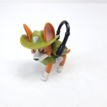 Paw Patrol Figure Tracker Chihuahua Jungle 2.5&quot; PVC Figure Spin Master Toy - $9.89