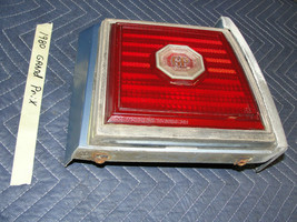 78-80 Pontiac Grand Prix Right Tail Light Taillight Lens Assembly Bezel Emblem - $29.69