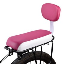 Bicycle Accessories Parts Rear Seat With Backrest Mountain Bike Comfort Child Se - £59.07 GBP