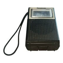 Vintage Panasonic AM Radio R-1019 w/ Case - Tested & Working - Taiwan image 7