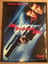 Die Another Day James Bond Promo Movie Theater Poster 2002 DS 27&quot;w x 40&quot;h  - £16.07 GBP