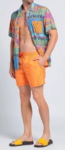 Malo Arancione Beachwear  Orange  Men&#39;s Italy  Swimming Trunks   Shorts ... - $108.12