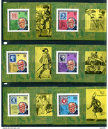 Comoros 1978 Mi Block 192-197 B Imperf 6 Sheets  Sir Rowland Hill  MNH 1... - £23.28 GBP