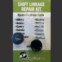 Mitsubishi Mirage Transmission Shift Cable Repair Kit w/ bushing Easy Install - £19.53 GBP