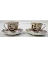 I) D&#39;Lusso Home Collection Espresso Caffe Coffee Demitasse Cup and Sauce... - £9.32 GBP