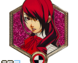 Persona 3 Portable Mitsuru Kirijo Gold Enamel Pin Figure Official Atlus ... - $9.99