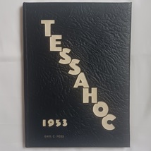 High School Yearbook Tessahoc Cohasset MA Massachusetts 1953 - £39.96 GBP