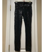 Spanx Look At Me Now Camo Leggings Womens Size M Black - $23.18 CAD