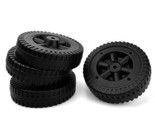 4Pc Grill plastic Wheels Compatible for Charbroil 463620415 463377319 46... - $54.42