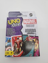 Uno Flip Card Game - Marvel Super Heroes 2 to 10 Players Ages 7+ - £6.04 GBP