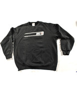 Vintage Nike Black Swoosh Crew Neck Graphic Print Sweatshirt Made in USA... - $87.99 CAD