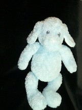 Baby Gund Jiggles Plush Blue Puppy Dog 5767 Stuffed Animal Baby Toy 9&quot; Doll Boy - £46.65 GBP