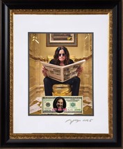 OZZY OSBOURNE VERY RARE 14K GOLD Man Cave by Jaye Metcalfe - $47.52