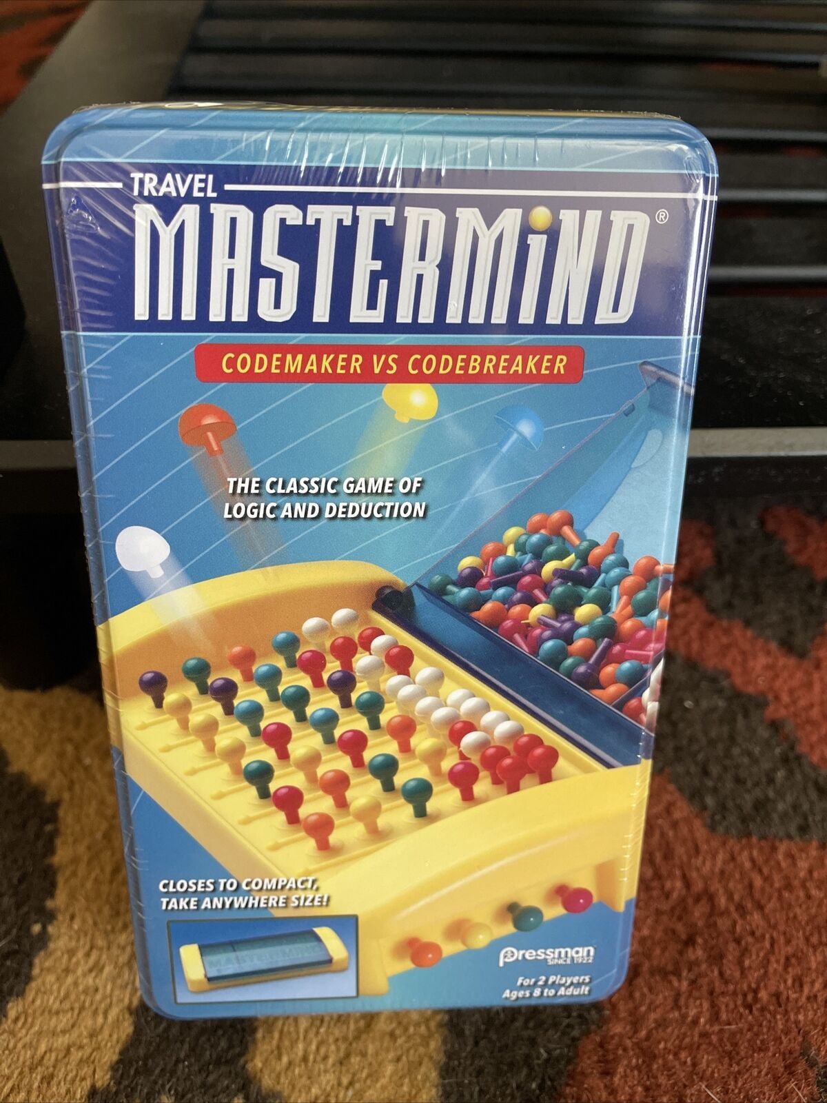 Travel Mastermind Codemaker vs Codebreaker The Game of Logic & Deduction, New - £8.20 GBP
