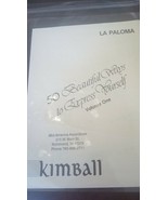 La Paloma - Notenblatt - $41.00 CAD