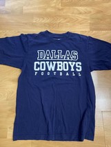 NFL Dallas Cowboys Football Team Apparel Adult Size Medium T-Shirt Shirt Sleeve - £7.12 GBP