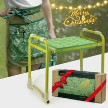 Garden Stool and Kneeler Set, Garden Seat and Kneeler Heavy Duty with 10... - $3,540.21 MXN