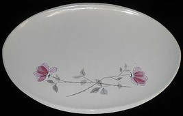 Franciscan Duet Pattern Small Oval Platter Made In California - £9.48 GBP