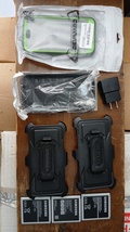 Samsung J series lot, 1 full case, 1 faceopen case, 2 clips, 3 batteries... - $934.51 MXN