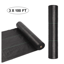  3*100ft Black Weeding Cloth Polyethylene Foldable - $84.65