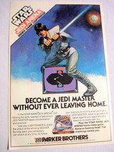 1982 Color Ad Star Wars Jedi Arena Video Game Parker Brothers - $7.99