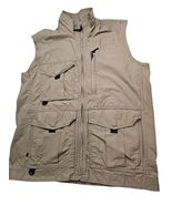 Red Head Vest Men S Beige Fishing Hunting Outdoor Pockets Utility Bass Pro Shop - $21.78