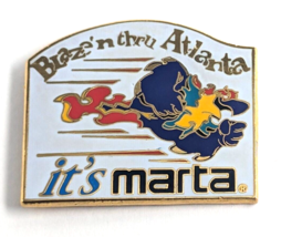 VTG 1996 Atlanta Paralympics Marta Blaze Mascot Transit Bus Rail Train P... - $14.99