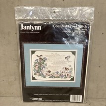 Janlynn Counted Cross-Stitch Kit 80-73 For Thine Is The Kingdom Lord&#39;s P... - $21.77