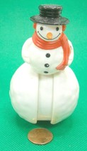 Braum&#39;s Rolling Self-Righting Christmas Snowman Toy   2004   ZKC - $13.99