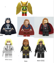White Canary CW custom Vixen Zatanna more 7pc set superheroes comic mini... - $39.99