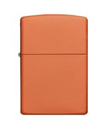 Zippo Windproof Lighter Orange Matte - £36.59 GBP