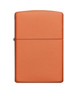 Zippo Windproof Lighter Orange Matte - £34.74 GBP