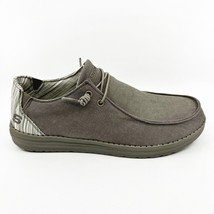Skechers Streetwear Melson Aveso Tan Mens Size 10.5 Slip On Shoes - £43.41 GBP
