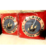 2 NEW YOK MILANO HOTEL Throw Pillows - new - $57.44 CAD